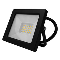 LED Außenstrahler 20W GTV Flutlicht schwarz IP65 Außenwandstrahler 1600lm GT-GCX20W-40