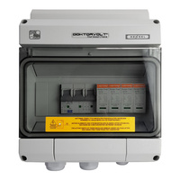 Solar Anschlusskasten PV AC 1x Mersen Typ 1/2 1xSEZ C16 3P IP65 Doktorvolt DV-4586-FOT