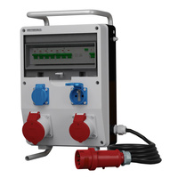 Stromverteiler ECO-S/FI 32A 16A 2x230V franz/belg System SKHU Kabel Doktorvolt® DV-0410-F