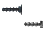 100 Stk Styropordübel Dübel Spiraldübel Dämmstoffdübel für Kabelbinder schwarz Wahl 6161 BMKN5458