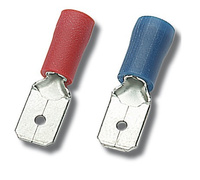 100Stk Flachstecker Kabelschutz männlich verschiedene Größe 8799 WKI1,5/6,3/0,8