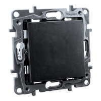 Kreuzschalter 10 AX Schalter schwarz Niloe Step 863507