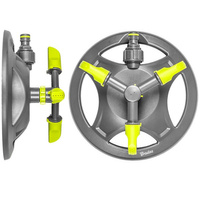 3-Arm Kreisregner bis 109m² Rasensprenger Sprinkler Regner Bewässerung LIME LINE BRADAS LE-6201