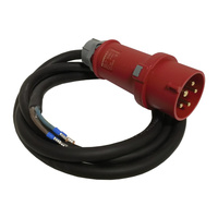 2m CEE Maschinen Anschlussleitung Kabel 16A/400V H07RN-F 5x2,5mm² DV-2930-PP16