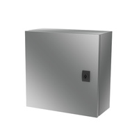 Doktorvolt Verteilerkasten Aufputz Sicherungskasten aus Edelstahl StBox- 3.3.1,4 StBox 3.3.1,4