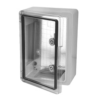 Leergehäuse mit transparenter Tür 250x350x150mm Schaltschrank Aufputz Verteilerschrank IP65 IK10 TP Electric 3310-510-0100