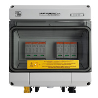 Solar Anschlusskasten PV DC 1000V T1 T2 40kA 2-Strings 4mm Connector Doktorvolt DV-4579-FOT