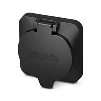 Schutzdeckel mit Klappe Typ 2 charx IP54 IK08 Phoenix Contact EV-T2SOC-B