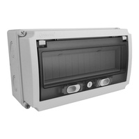 Stromverteiler IP66 Verteilerkasten Sicherungskasten 13-Module Aufputz TpE 3340-272-0600