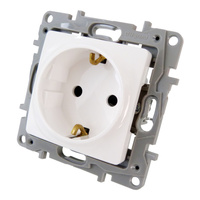 Steckdose Schuko 2P+E Kindersicherung NILOE Eco Legrand 764529