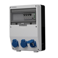 Stromverteiler TD-S/FI 3x230V franz System Stromzähler MID Doktorvolt DV-9894-F