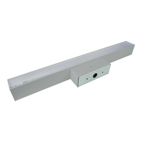 LED Wandlampe Deko Lampe silber 565mm 15W 4000K IP20 QUALIS Bemko 0000003122