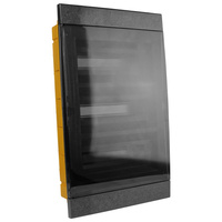 Unterputz Verteilerkasten IP40 36/39 Module schwarz M-L 970.36.N