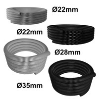 Spiralrohr GUS Isolierrohr 30m ⌀22mm ⌀28mm ⌀35mm grau schwarz OLG0022