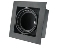 GTV Einbauleuchte Deckenleuchte Deckenlampe PIREO I schwarz UP OP-PIREO1-20