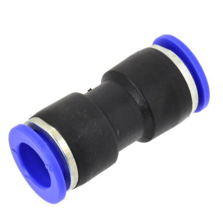 Schlauchverbinder PU/PE Druckluftverbinder 4 6 8 10 12 mm G03013