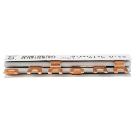 Phasenschiene Gabel PS/G 3P 6-polig 12mm2 80A Doktorvolt DV-2070-PSG