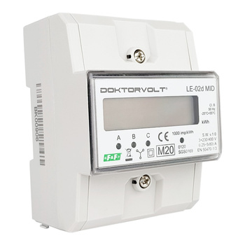 3 Phasige 0,25÷10(80)A Stromzähler MID Drehstromzähler Zähler LE-02D MID F&F 2686