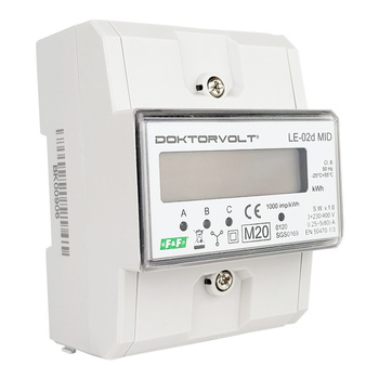 3 Phasige 0,25÷10(80)A Stromzähler MID Drehstromzähler Zähler MID F&F LE-02D