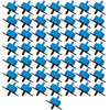 50x Tropfer mit Strömungslabyrinth 2l/h Außgang Emitter 4mm Micro Bewässerung DSE-TOD02-50