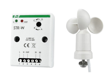 Windstärke Melder Sensor Relais Treiber Wind Sensorrelais F&F STR-W