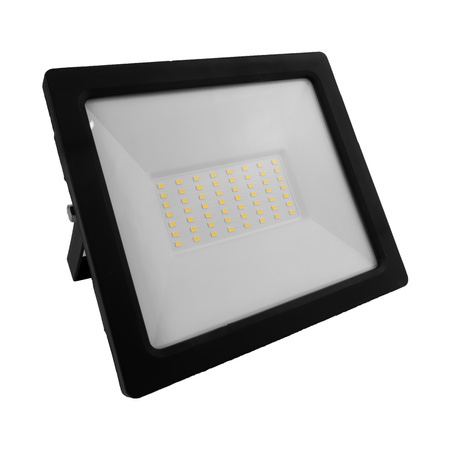 LED Außenstrahler 50W GTV Flutlicht schwarz IP65 Außenwandstrahler 4000lm GT-GCX50W-40