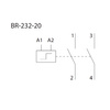 Bistabiles Relais 440V Ith 32A 2NO ELKO BR-232-20/230V