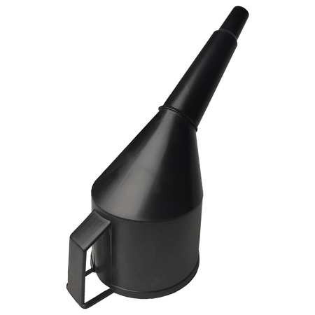 Trichter mit Sieb Bradas Antistatischer Einfülltrichter Fülltrichter Flaschaentrichter schwarz ES10BK