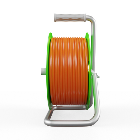 Kabeltrommel 40m 4 Steckdosen 230V 16A Schuko 3680 W W-97541