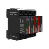 Überspannungsableiter t1+t2 50kA FLP-12,5 V/3+1 bis 255V DC für Hutschiene Überspannungsschutz Blitzschutz für Niederspannung Varistortechnologie A07415
