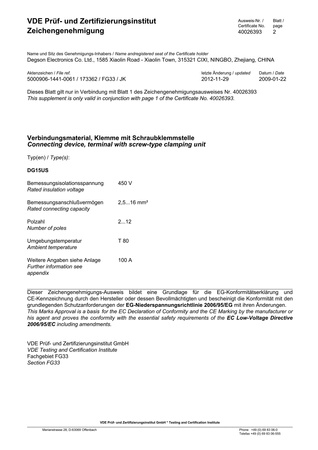 10x Lüsterklemme 16mm2 12P VDE Verbindungsklemme DGN 5415