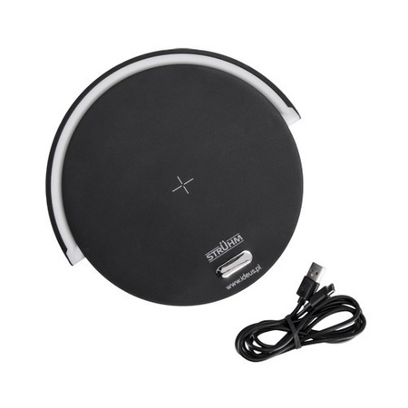 Schreibtischlampe SMD LED SATURN USB-C Schwarz 03863