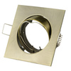 Einbaurahmen Einbauspot Quadrat Patina Schwenkbar Rahmen Einbauleuchte PORTO-K GTV OP-PRAN6-30