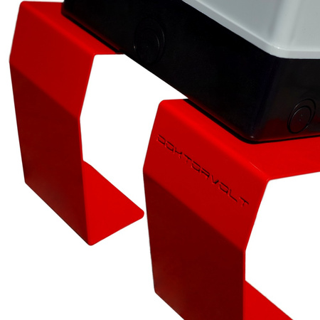 Baustromverteiler mit Ständer Stromverteiler franz/belg TD-S/FI SET 32A 16A 4x230V Steckdosen Doktorvolt DV-6191-F