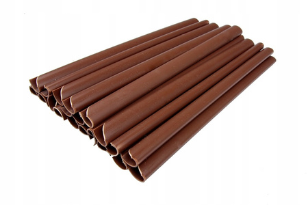 20 Stk. Befestigungsclips für Zaunblende braun Bradas TOBK1920BR