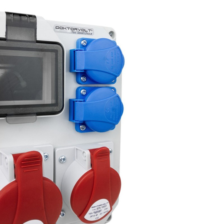 Stromverteiler HL 32A 16A 2x230V Baustromverteiler franz System Doktorvolt DV-5330-F