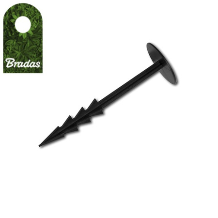 Erdanker Bodenanker Erdnägel Erdspieß für Unkrautvlies Gartenvlies 15cm BRADAS ATSU15+