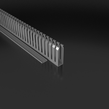 Verdrahtungskanal Kabelkanal 25x100 mit Deckel 1m 4/6 E344