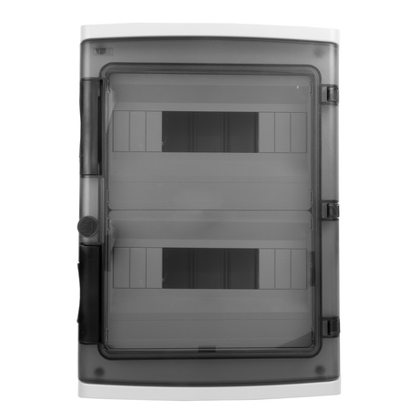 Verteilerkasten Feuchtraumverteiler HIGHT IP65 24 Module 1000V Sicherungskasten AP M-L 2x12 940.24.1