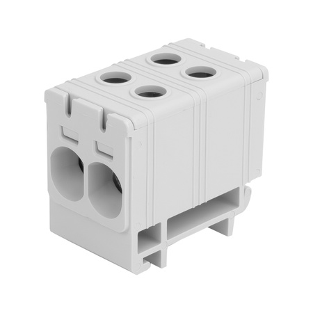 Universalklemme UK 35/2 A grau Leitungsklemme Anschlußklemme 4 Klemmstellen 2,5–35mm2 Pollmann 209 2090221
