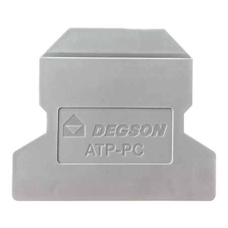 10Stk. Reihenklemmen Abteilungstrennplatte Trennplatte 1,5mm ATP-PC grau ATP-PC-01P-11-00A(H)