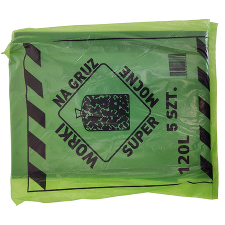 Extra starke Bauschutt- und Bausäcke WOJAFKO 120L reißfest und strapazierfähig DV-246