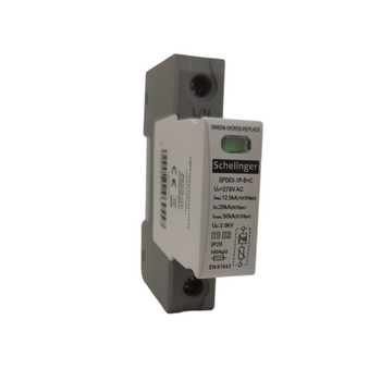 Überspannungsschutz 1P 12,5kA(10/350) klasse T1+T2 (B+C) Schelinger A51-SPD03-1P-B+C