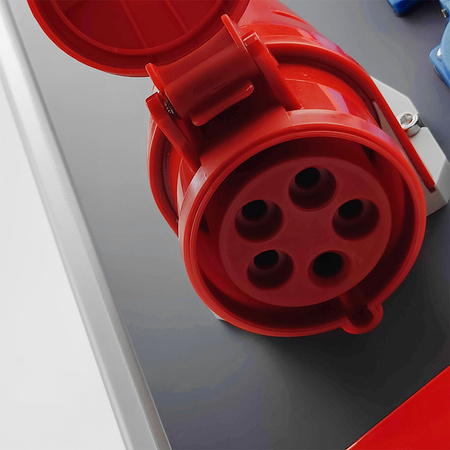 Baustromverteiler mit Ständer OS-S/FI SET 2x32A 1x16A 8x230V Doktorvolt DV-7228-F