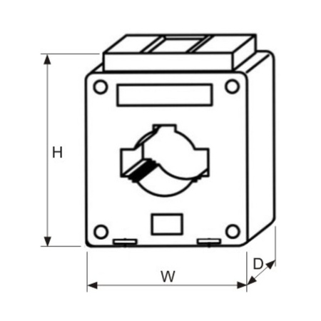 Stromwandler TI-200-5 Stromstärke Werte senken F&F TI-200/5