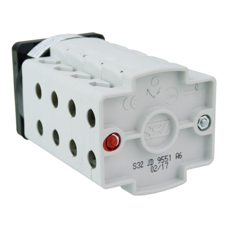 SEZ Nockenschalter 3P 32A 0-Y-Δ Asynchronmotoren m.Griff S32 JD 9551 A6