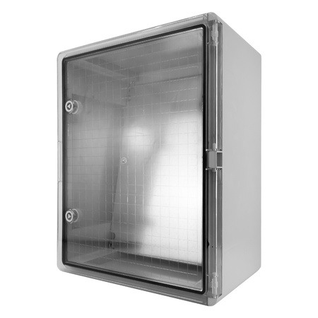 Leergehäuse mit transparenter Tür 400x500x240mm Schaltschrank Aufputz Verteilerschrank IP65 IK10 TP Electric 3310-545-0100