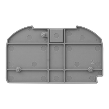 Endplatte für Reihenklemme DS16 DGN D-DS16-01P-11-00A(H)