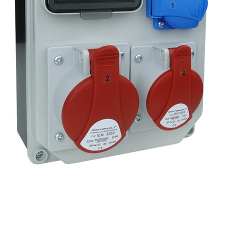 Stromverteiler HL-S 32A 16A 2x230V Baustromverteiler Doktorvolt DV-5361-D