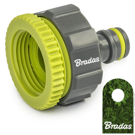 Hahnanschluß Adapter 3/4" zu 1" 2 in 1 Hahnstück LIME LINE LE-02199K BRADAS 3379